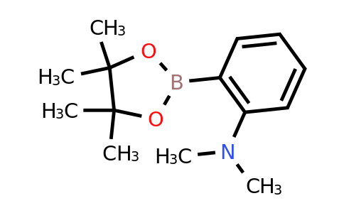 CAS 832114-08-6 | Dimethyl[2-(4,4,5,5-tetramethyl-1,3,2-dioxaborolan-2-YL)phenyl]amine
