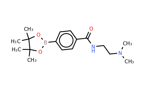 CAS 832114-11-1 | N-(2-dimethylaminoethyl)-4-(4,4,5,5-tetramethyl-1,3,2-dioxaborolan-2-YL)benzamide