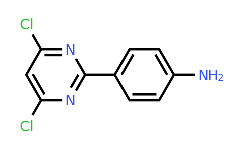 CAS 83217-40-7 | 4-(4,6-Dichloropyrimidin-2-yl)aniline