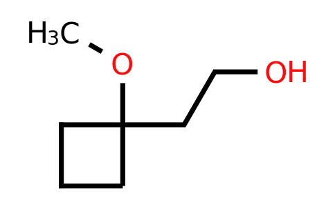 CAS 83237-26-7 | 2-(1-methoxycyclobutyl)ethan-1-ol