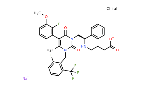 CAS 832720-36-2 | Elagolix sodium salt