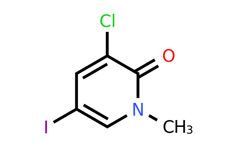 CAS 832735-68-9 | 3-chloro-5-iodo-1-methyl-1,2-dihydropyridin-2-one