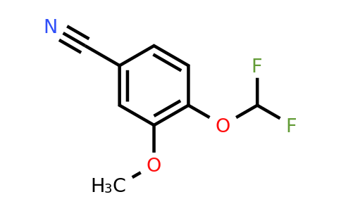 CAS 832737-32-3 | 4-(Difluoromethoxy)-3-methoxybenzonitrile
