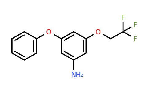 CAS 832737-44-7 | 3-Phenoxy-5-(2,2,2-trifluoroethoxy)aniline