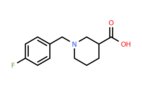 CAS 832737-45-8 | 1-(4-Fluorobenzyl)piperidine-3-carboxylic acid