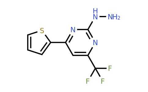 CAS 832737-83-4 | 2-Hydrazinyl-4-(thiophen-2-yl)-6-(trifluoromethyl)pyrimidine