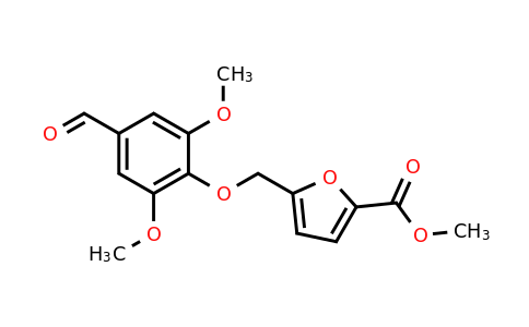 CAS 832739-33-0 | Methyl 5-((4-formyl-2,6-dimethoxyphenoxy)methyl)furan-2-carboxylate