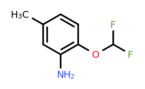 CAS 832739-40-9 | 2-(Difluoromethoxy)-5-methylaniline