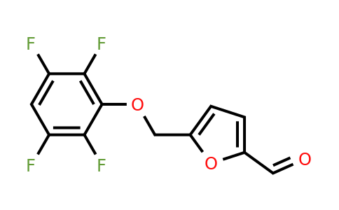 CAS 832739-99-8 | 5-((2,3,5,6-Tetrafluorophenoxy)methyl)furan-2-carbaldehyde