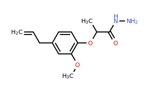 CAS 832740-26-8 | 2-(4-Allyl-2-methoxyphenoxy)propanehydrazide