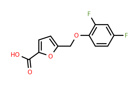 CAS 832740-42-8 | 5-((2,4-Difluorophenoxy)methyl)furan-2-carboxylic acid