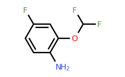 CAS 832740-98-4 | 2-Difluoromethoxy-4-fluoro-phenylamine