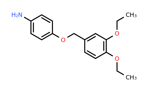 CAS 832741-24-9 | 4-((3,4-Diethoxybenzyl)oxy)aniline