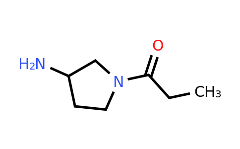 CAS 833483-46-8 | 1-(3-aminopyrrolidin-1-yl)propan-1-one