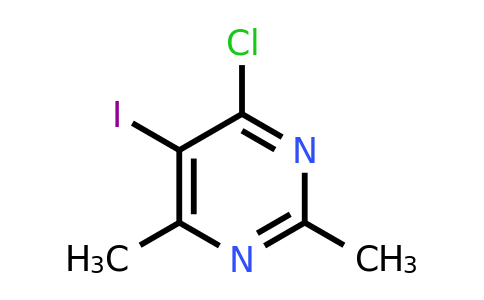CAS 83410-16-6 | 4-Chloro-5-iodo-2,6-dimethyl-pyrimidine