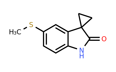 CAS 83414-17-9 | 5'-(Methylthio)spiro[cyclopropane-1,3'-indolin]-2'-one