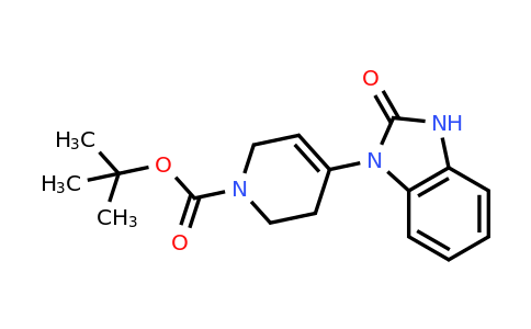 CAS 834881-66-2 | tert-Butyl 4-(2-oxo-2,3-dihydro-1H-1,3-benzodiazol-1-yl)-1,2,3,6-tetrahydropyridine-1-carboxylate