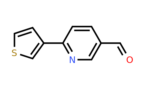CAS 834884-60-5 | 6-(3-Thienyl)nicotinaldehyde