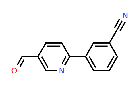 CAS 834884-65-0 | 3-(5-Formyl-pyridin-2-YL)-benzonitrile