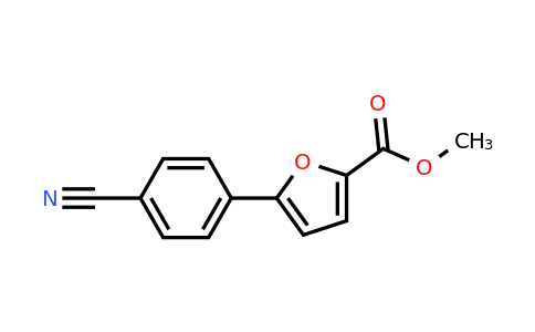 CAS 834884-75-2 | Methyl 5-(4-cyanophenyl)furan-2-carboxylate