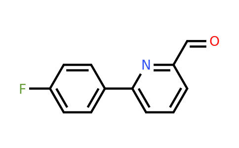 CAS 834884-77-4 | 6-(4-Fluorophenyl)pyridine-2-carbaldehyde