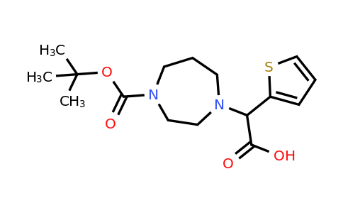 CAS 834884-95-6 | 1-Boc-4-(carboxy-thiophen-2-yl-methyl)-[1,4]diazepane