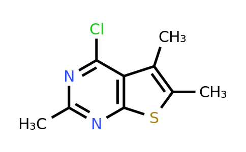 CAS 83548-58-7 | 4-chloro-2,5,6-trimethylthieno[2,3-d]pyrimidine