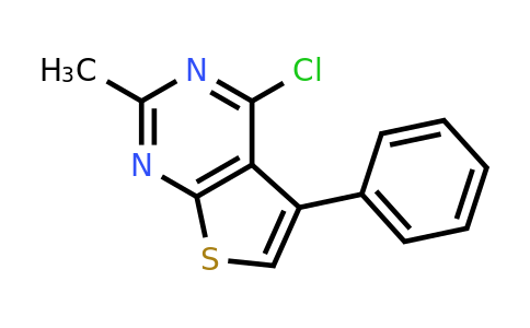 CAS 83548-61-2 | 4-chloro-2-methyl-5-phenylthieno[2,3-d]pyrimidine