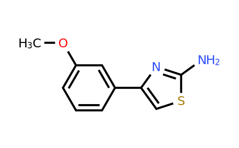 CAS 83558-37-6 | 4-(3-Methoxy-phenyl)-thiazol-2-ylamine