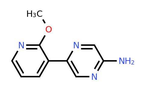 CAS 835876-14-7 | 5-(2-Methoxy-pyridin-3-YL)-pyrazin-2-ylamine