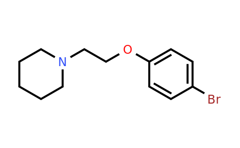 CAS 836-58-8 | 4-[2-Piperidino-ethoxy]phenyl bromide