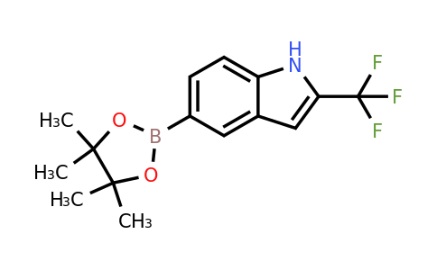 CAS 837392-61-7 | 2-trifluoromethyl-5-(4,4,5,5-tetramethyl-1,3,2-dioxaborolan-2-yl)-1H-indole