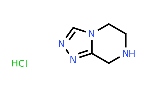 CAS 837430-14-5 | 5,6,7,8-Tetrahydro-[1,2,4]triazolo[4,3-A]pyrazine hydrochloride