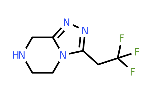 CAS 837430-20-3 | 3-(2,2,2-trifluoroethyl)-5H,6H,7H,8H-[1,2,4]triazolo[4,3-a]pyrazine