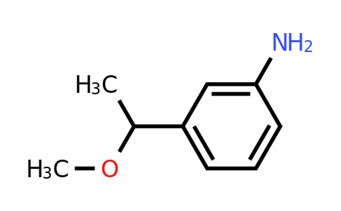 CAS 83751-46-6 | 3-(1-Methoxyethyl)aniline