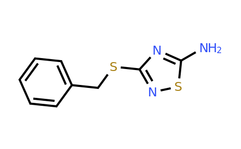 CAS 83757-08-8 | 3-(benzylsulfanyl)-1,2,4-thiadiazol-5-amine