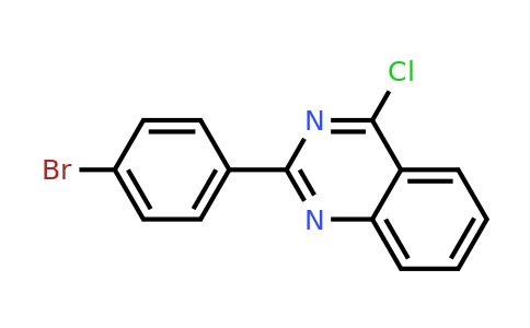 CAS 83800-98-0 | 2-(4-Bromo-phenyl)-4-chloro-quinazoline