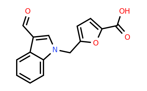 CAS 838584-50-2 | 5-[(3-Formyl-1H-indol-1-yl)methyl]furan-2-carboxylic acid