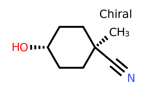 CAS 838835-50-0 | trans-4-hydroxy-1-methyl-cyclohexanecarbonitrile