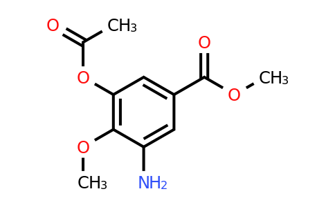 CAS 838856-87-4 | Methyl 3-Acetoxy-5-amino-4-methoxybenzoate