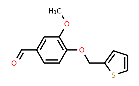 CAS 838882-69-2 | 3-methoxy-4-[(thiophen-2-yl)methoxy]benzaldehyde