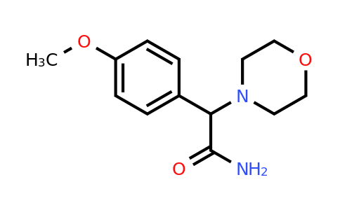 CAS 83898-16-2 | 2-(4-methoxyphenyl)-2-(morpholin-4-yl)acetamide