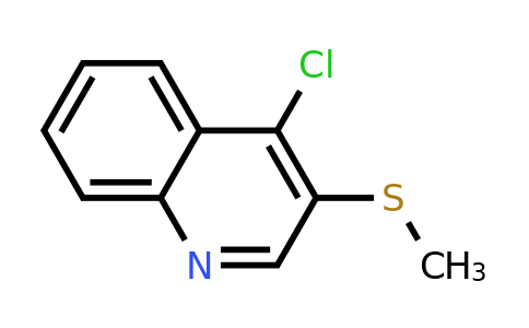 CAS 83936-07-6 | 4-chloro-3-(methylsulfanyl)quinoline