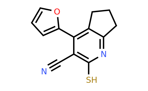 CAS 83989-89-3 | 4-(furan-2-yl)-2-sulfanyl-5H,6H,7H-cyclopenta[b]pyridine-3-carbonitrile