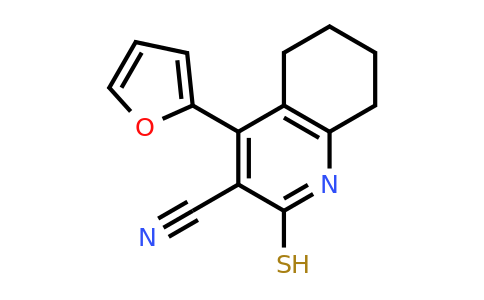 CAS 83989-90-6 | 4-(furan-2-yl)-2-sulfanyl-5,6,7,8-tetrahydroquinoline-3-carbonitrile