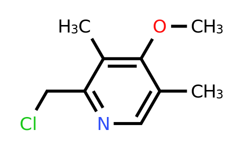 CAS 84006-10-0 | 2-(Chloromethyl)-4-methoxy-3,5-dimethylpyridine