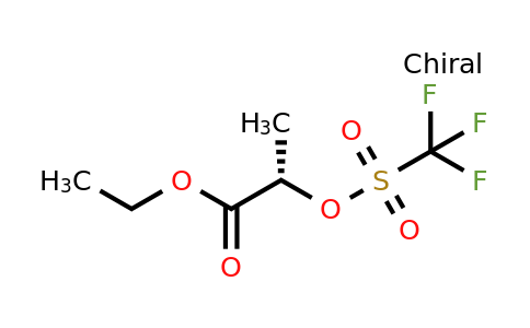 CAS 84028-88-6 | (S)-Ethyl 2-(((trifluoromethyl)sulfonyl)oxy)propanoate