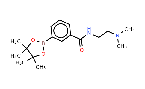 CAS 840521-76-8 | N-(2-dimethylaminoethyl)-3-(4,4,5,5-tetramethyl-1,3,2-dioxaborolan-2-YL)benzamide