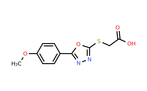 CAS 84160-41-8 | 2-{[5-(4-methoxyphenyl)-1,3,4-oxadiazol-2-yl]sulfanyl}acetic acid