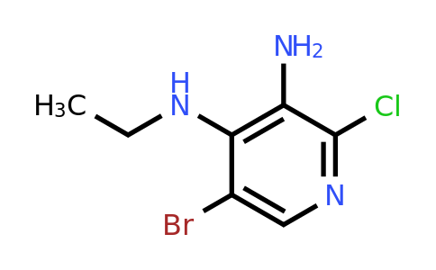 CAS 842144-03-0 | 3-Amino-5-bromo-2-chloro-4-ethylaminopyridine